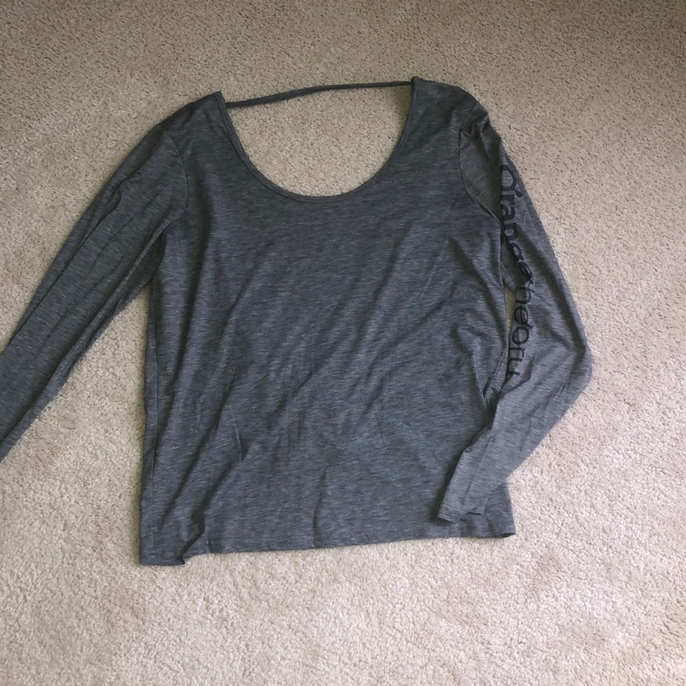 Orangetheory Women’s long sleeve Open back top